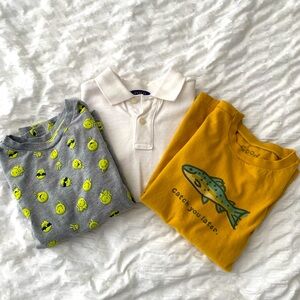 Ralph Lauren Polo Shirt and Graphic Tees Set